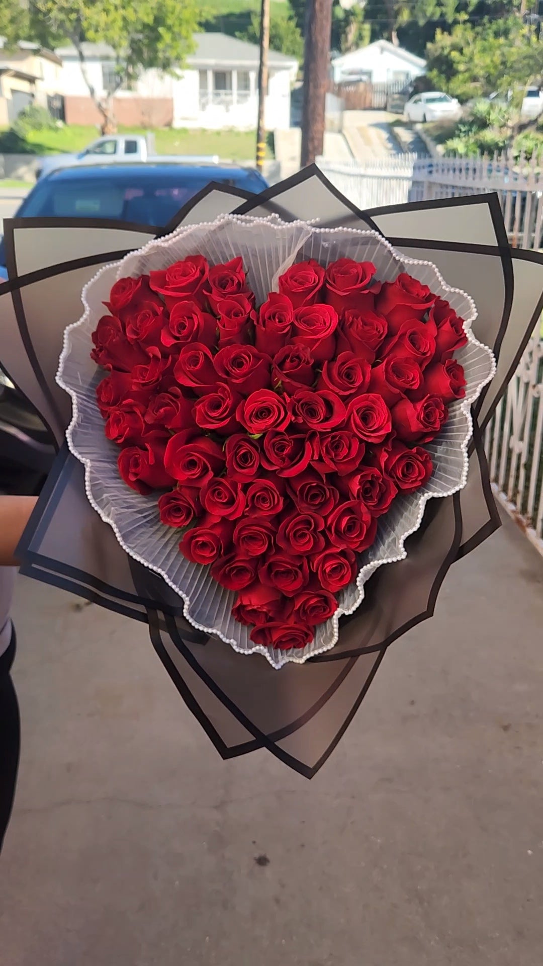 50 Rose Hearts
